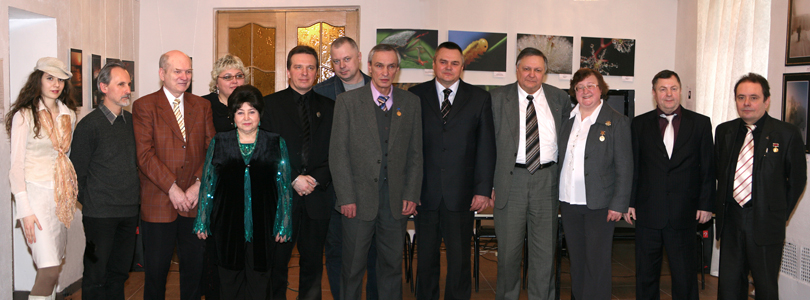 Лауреаты премии им. Я.В. Смелякова 2005-2008 годов с главой города А.Н. Плешаковым и гостями праздника