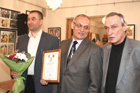 Награждение Сергея Антипова 3-04-2014 в КЭЦ