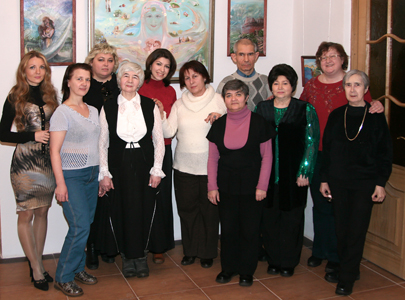 Члены литобъединения 28 февраля 2009 года